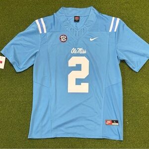 Ole Miss Jaxson Dart #2 Stitched Jersey Size Large Brand New with tags